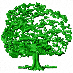 Flowers And Tree Embroidery Design 7 Flowers And Tree Embroidery Design 7